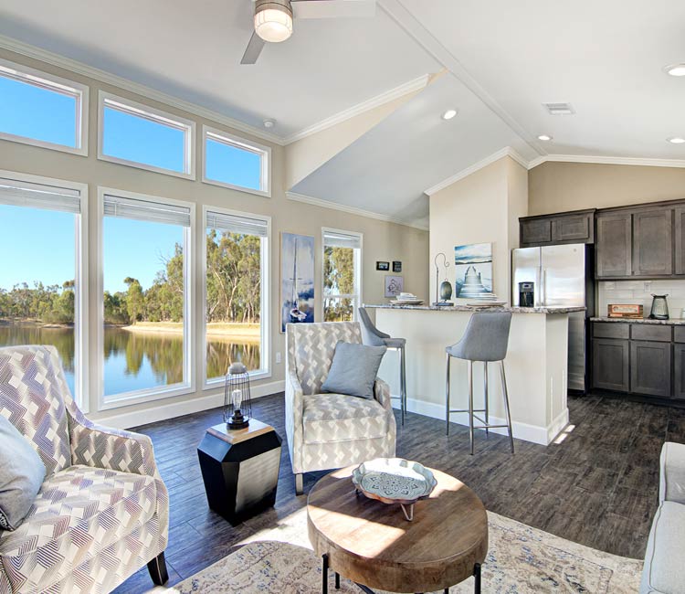 Kitchen & Living Room in Muskogee.