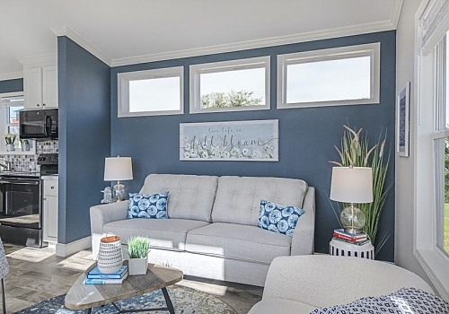 Old Country Building Sales partners with Oak Creek Homes. This is their model - Sandpiper.